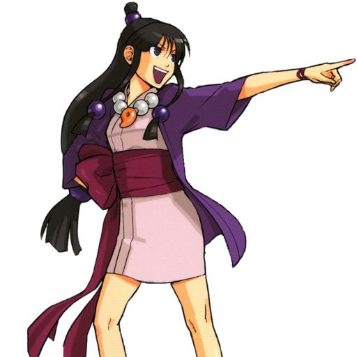 maya fey from Ace attorney